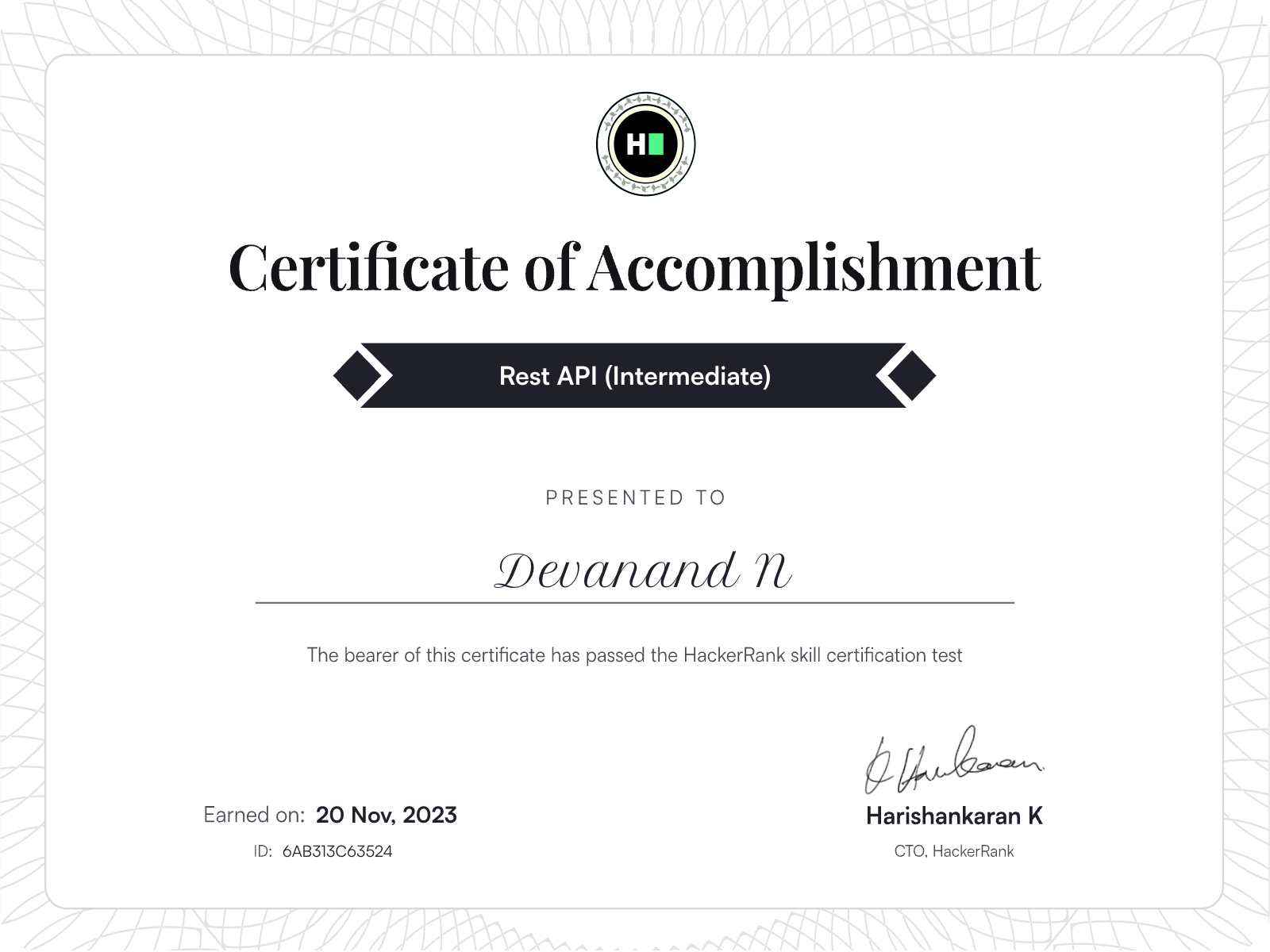 REST API (Intermediate) course thumbnail